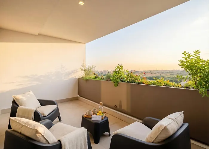 Panorama Penthouse Terrace With Parking Apartment Bari